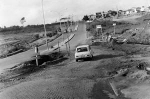 Cruzamento das avenidas Paulo Faccini e avenida Tiradentes . Foto Flávio Barroso 1972